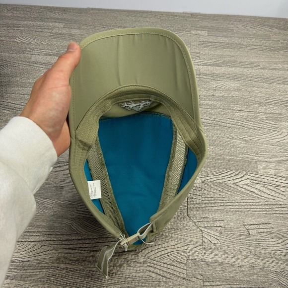 Arctic Hat Cap 5 Panel Camp Clip Beige Adult Running Cycling Hiking - Picture 5 of 6